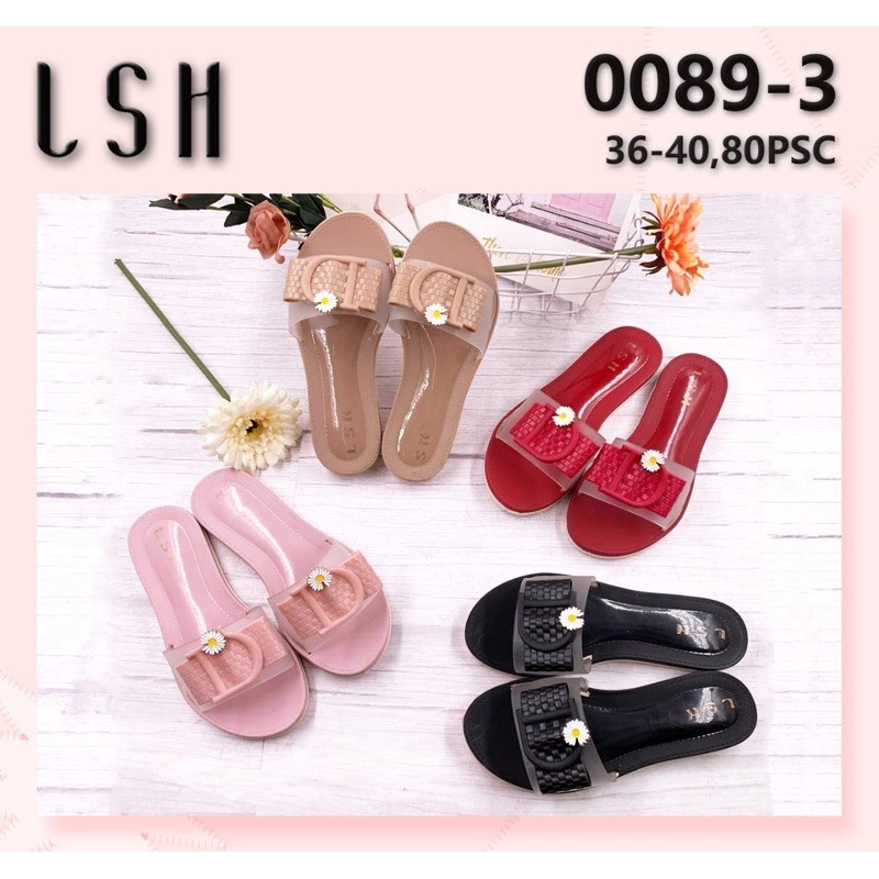 Sandal Slop D Daisy BEST SELLER Import LSH 0089-3 Dan BRESLIN 1176-8R