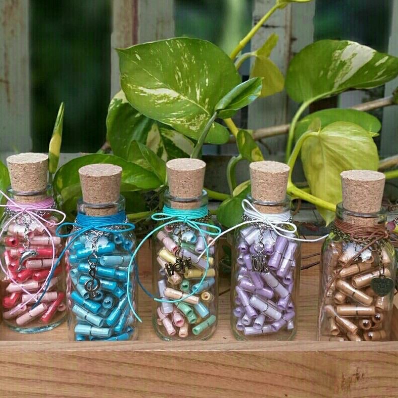 

Botol jar 100ml/ boto kaca/ botol cantik/ botol vintage