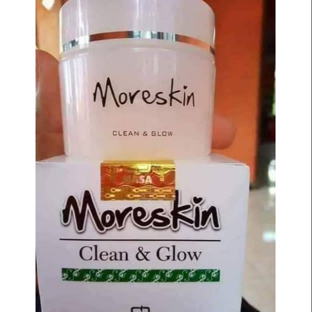 Moreskin clean and glow nasa