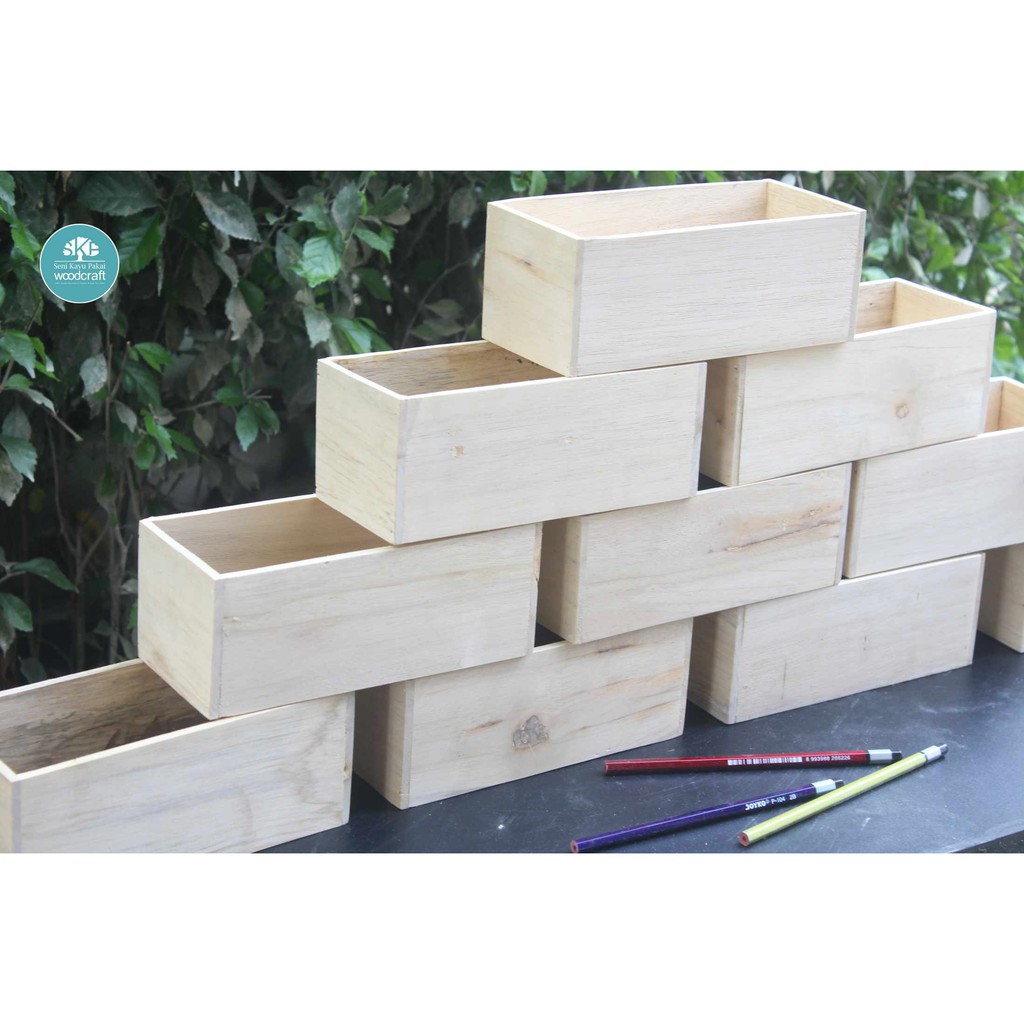 

Kotak Kayu Organizer Wadah Mainan Anak Latihan Lukis Kotak Murah Pakan