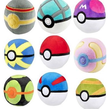 Boneka Pokemon Poke Ball Original Tomy