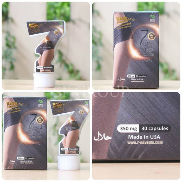 7-DAY SLIM PLATINUM ORIGINAL / 7 DAY SLIM / 7 DAYS / PELANGSING