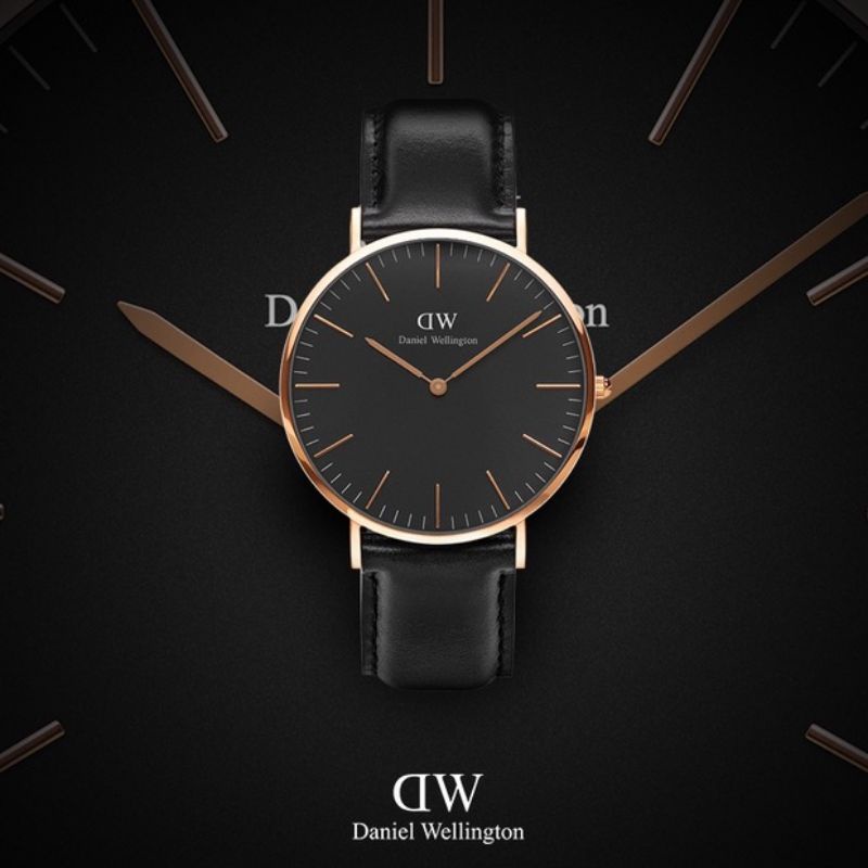 JAM TANGAN PRIA BAHAN KULIT JAM TANGAN DW jam tangan pria kulit super premium free box ori dan paper