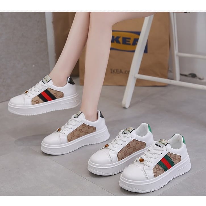 SSB 05 SEPATU SNAKERV WANITA KOREA