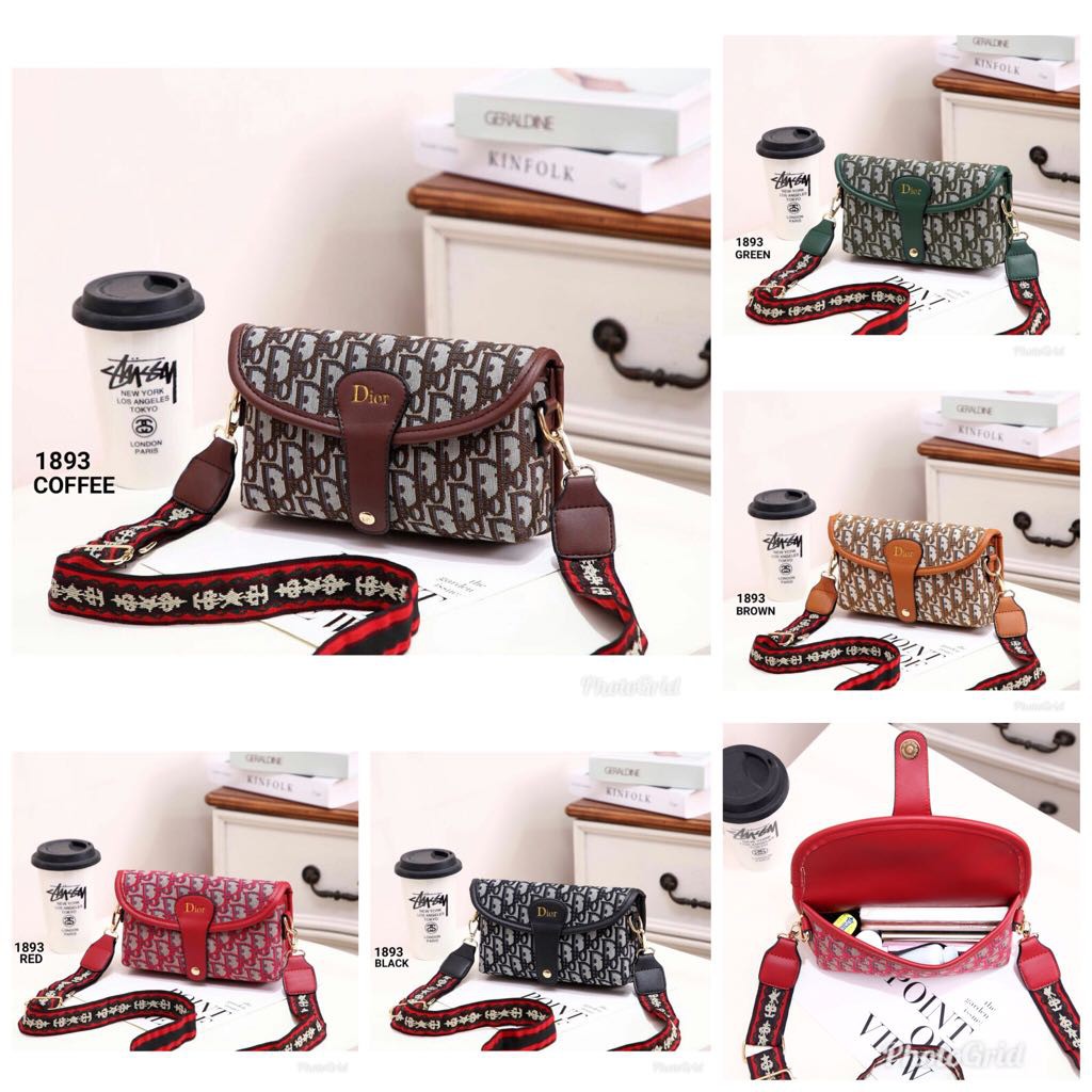 TAS WANITA-TAS IMPORT-Dior Mirror Bag 1893