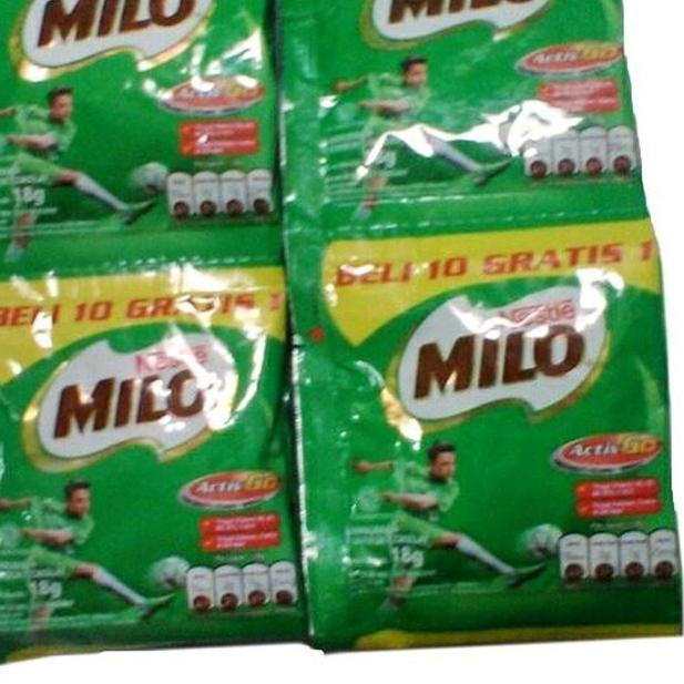 

Nestle Milo Activ-Go Sachet 22gr 1 Renceng Isi 11 Sachet 이