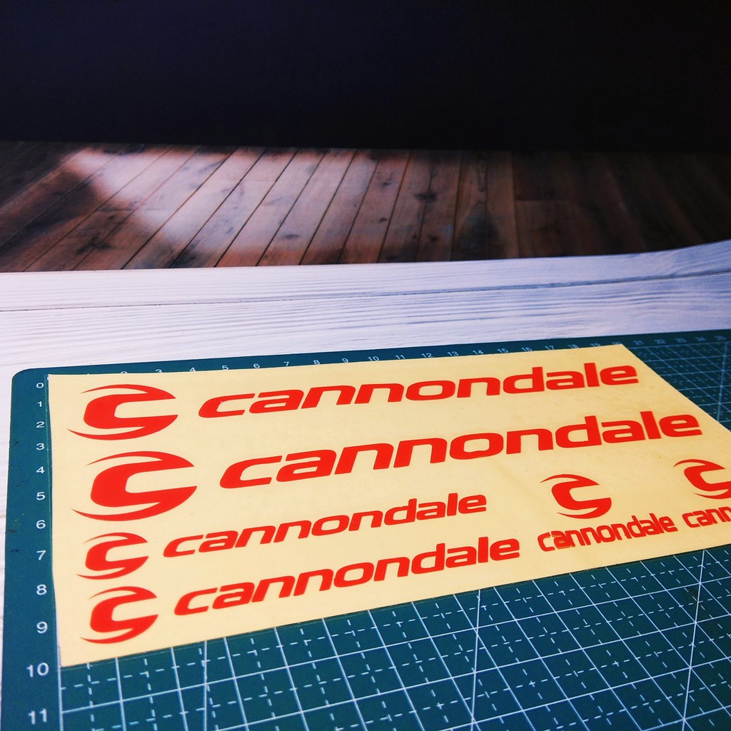 Cutting Stiker Cannondale Variasi Sepeda Sticker Frame Aksesoris Body Style Lipat Keren Decal Striping Bike Road Fixie Mtb Balap Timbul Universal Murah Reflective Nyala Tahan Air Bodi Hologram Batang Gunung Anak Sepedah Kustom Modif