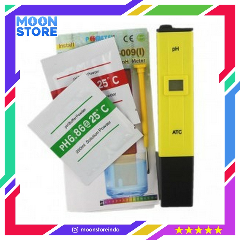 UJI PH METER TESTER PEN AIR MINUM/AKUARIUM PH-2016 YELLOW