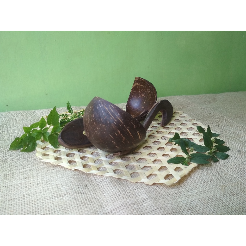 Centong irus dawet kayu kelapa unik