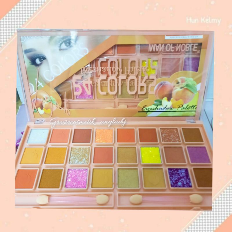 [ECER] EYESHADOW IMAN OF NOBLE PALETTE NO.6672/EYESHADOW IMAN OF NOBLE 24 WARNA 701-24