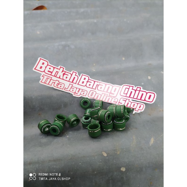 seal sil klep dobel double per ring honda cb gl 100 max pro cdi series megapro tiger batang 5.5mm import