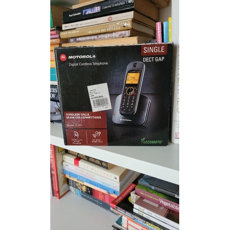 MOTOROLA DECT D1001 Telepon Rumah Tanpa Kabel Digital Wireless Cordless