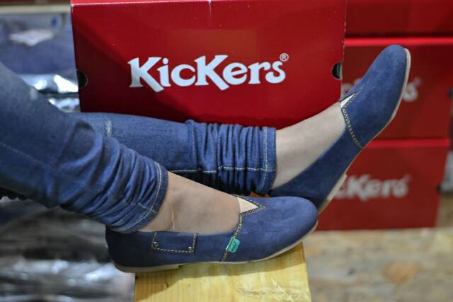 Kickers balet.  Kickers cewek.  Sepatu wanita. Sepatu kickers cewek.