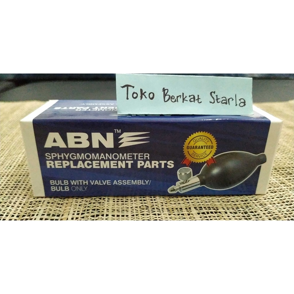 Sparepart Alat Medis/ Balon Pompa Sphygmomanometer/ ABN Sphygmomanometer Replacement Part Bulb Only