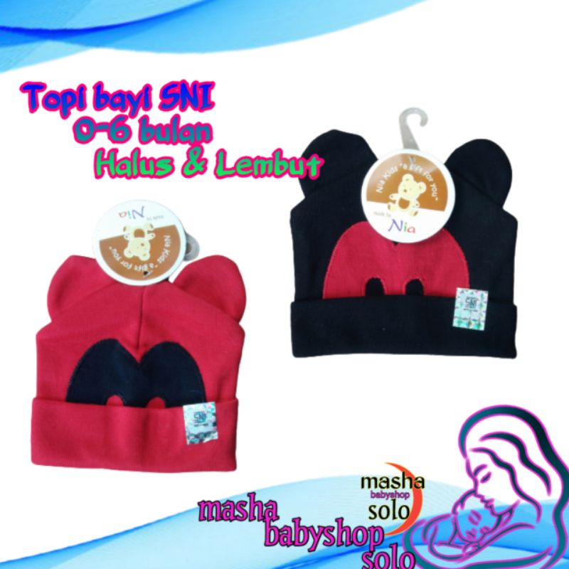 Topi bayi Lembut  , Topi bayi sni halus , Topi baby