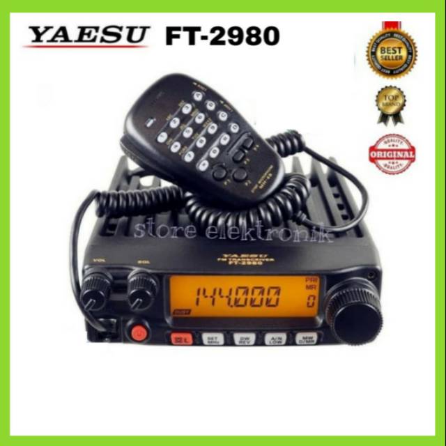 Radio Rig Yaesu FT 2980 Original Garansi Resmi Yaesu FT 2980