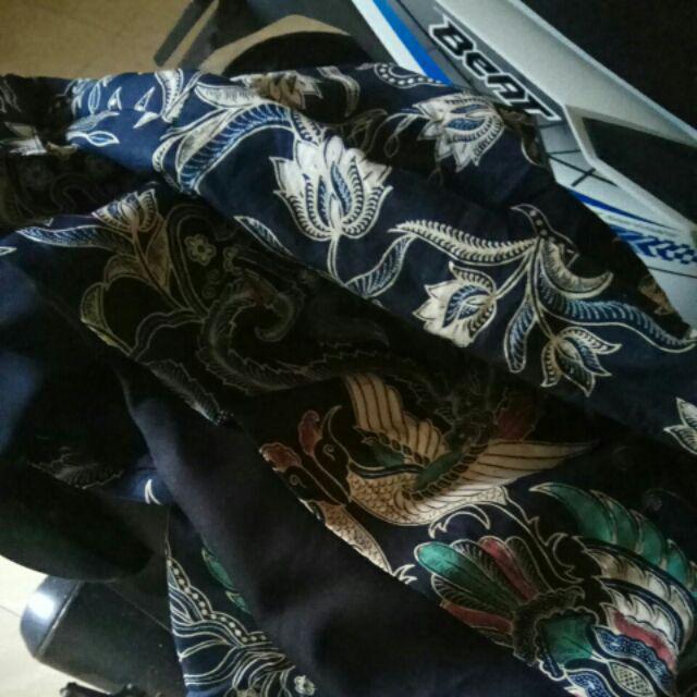 Promo Murah Cod Atasan Batik Kemeja Batik Pria Lengan Panjang Furing | Seragam Batik Keluarga