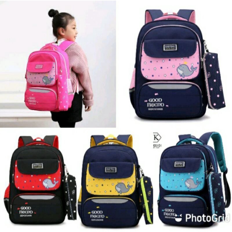 Tas Ransel Sekolah Untuk Perempuan/Laki-Laki