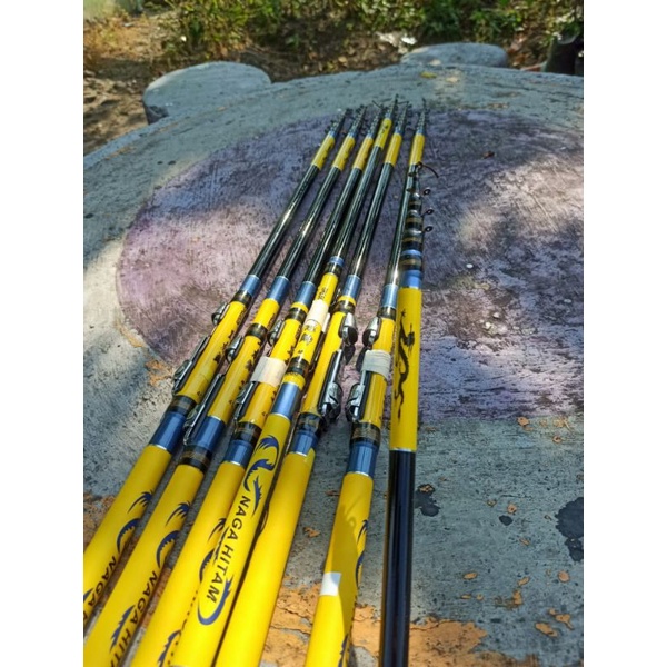 Tegek Carbon / Joran Tegek Oregon Naga Hitam 360,450 Kolong - PANCING CARBON MURAH