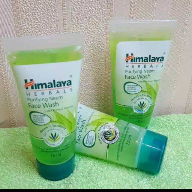 himalaya purifying neem face wash 15ml