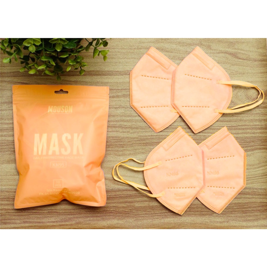 Masker Mouson KN95 Mouson Model Masker Pokana KN95