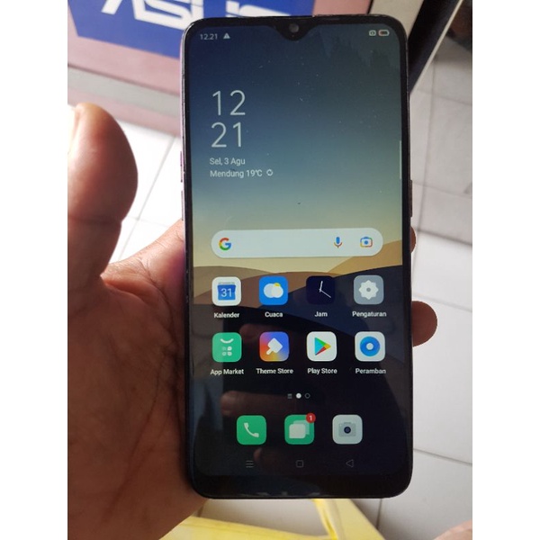 Oppo F9 4/64gb Second  Bekas Pakai Garansi