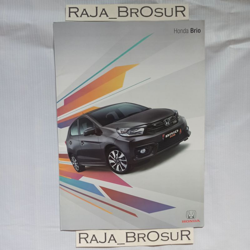 Poster brosur Honda Brio 2021