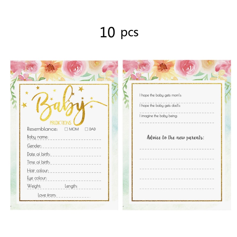 Mary 10 Pak Kartu Permainan Prediksi Dan Advice Untuk Baby Shower