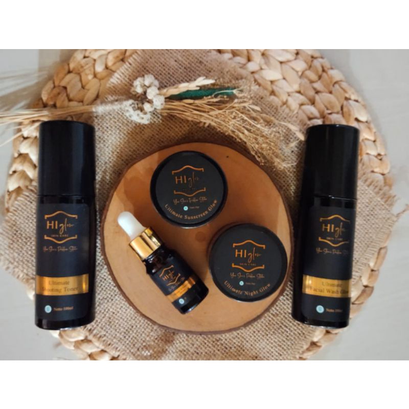 Paket Ultimate Night Glow (Hi Glow Skincare)