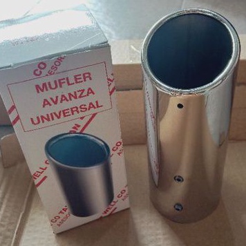 Muffler Ujung Knalpot Universal Avansa Agya Calya Brio