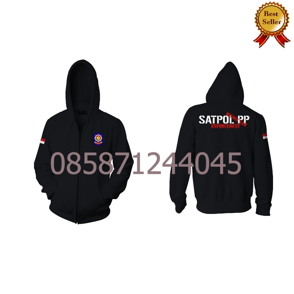 {Custom} Jaket satuan Polisi Pamong Praja Satpol PP