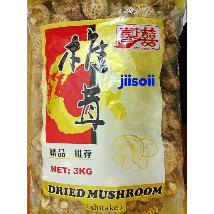 

Jamur Payung Hioko / Hioku / Siangku / Shitake 250 Gr
