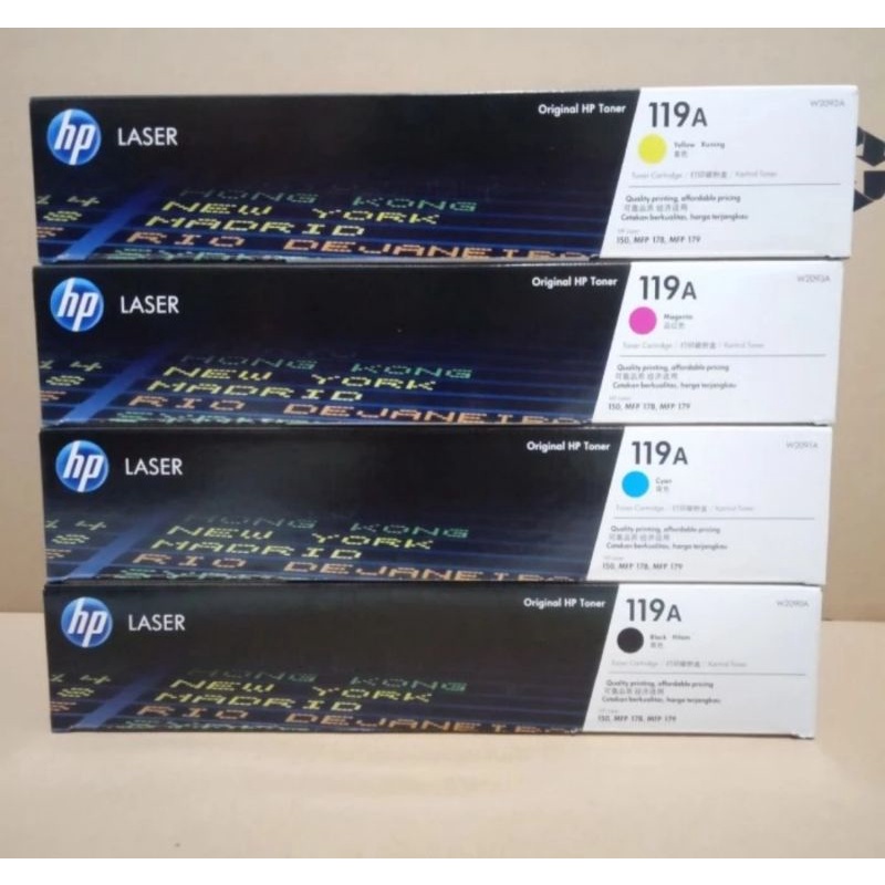 TONER HP LASERJET 119AHP Color Laser 150a, 150nw, MFP 178nw, MFP 179fnw