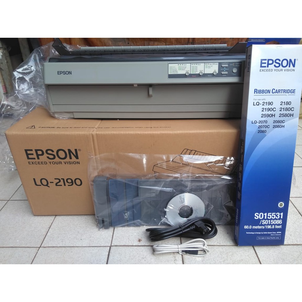 Printer Epson LQ2190 Garansi Distributor Dotmatrix Printer A3 Epson LQ-2190 Baru Garansi Toko