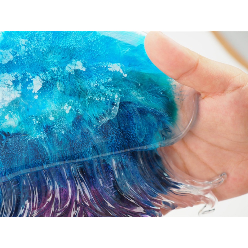 SIY  Mould Cute Marine Animal Resin Molds Coaster Crystal Molds Jellyfish Shape DIY Casting Marine Life Ocean Theme for Kids