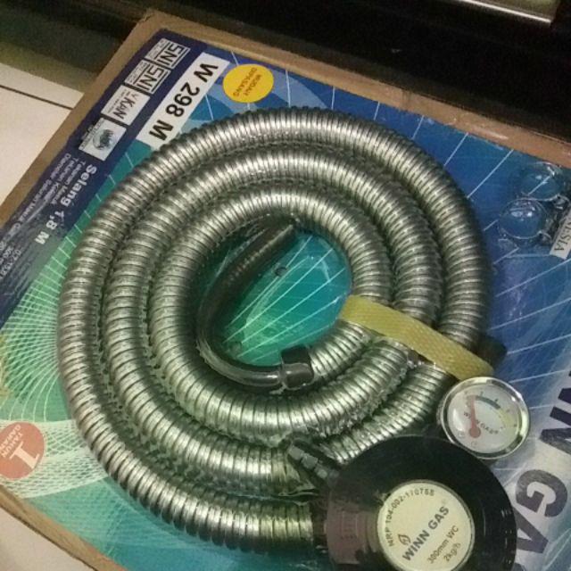 Winn Gas W-289m Selang & Regulator Paket