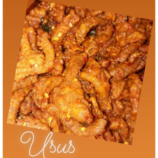 

KRIPIK USUS AYAM BUMBU SPECIAL / USUS CRISPY / USUS KRISPI