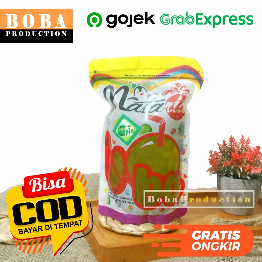 

Popping Boba APPLE 500gr Termurah / Topping Minuman / BobaProduction
