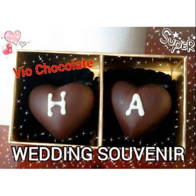 

Wedding souvenir coklat isi 2/ wedding chocolate/ coklat wedding/ coklat grosir/ love chocolate