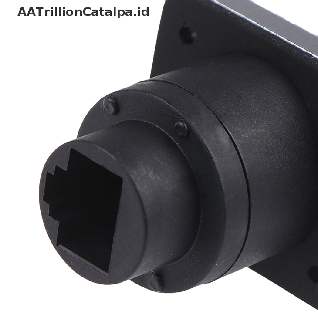 (AATrillionCatalpa) Adapter Konektor RJ45 8p8c Female Lurus Tahan Air