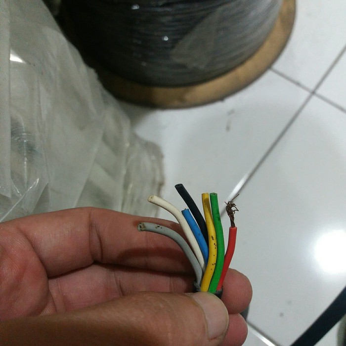 Kabel Listrik Control Serabut Hitam NYYHY 7 x 1.5 7 x 1,5 7x1,5 7x1.5 Makita (Meteran) Kabel NYYHY 7