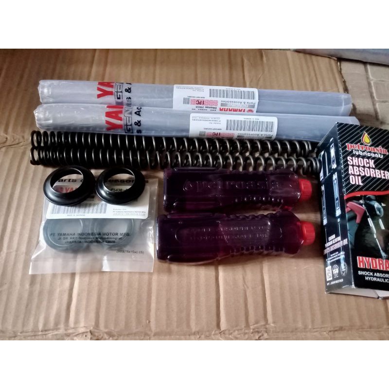 Jual PAKET AS SHOCK DEPAN JUPITER Z VEGA LAMA PLUS SEAL SHOCK OLI SHOCK