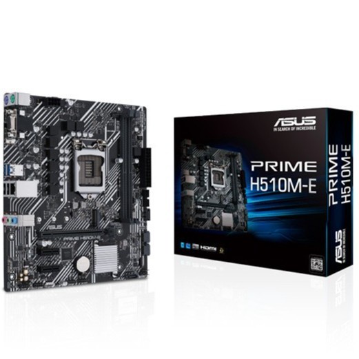 Motherboard Asus PRIME H510M-E / LGA1200, H510, DDR4, USB3.2, SATA3