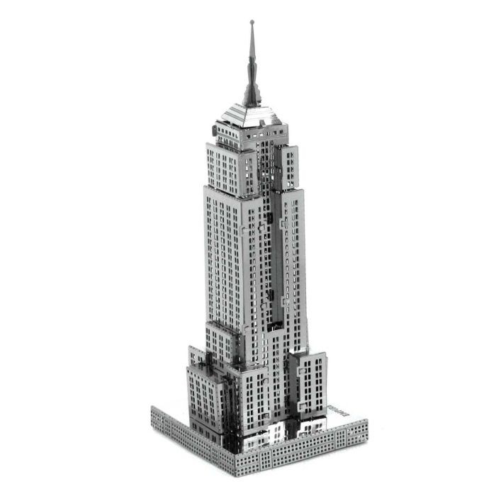 Puzzle 3D Metal Arsitektur Empire State Building - Miniatur Bangunan