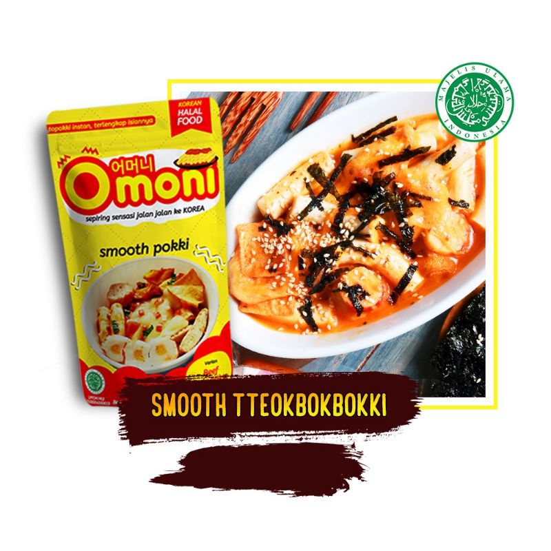 

Smooth Tteokbokki + Mandu by Omoni 250gr Ter-Worth It | Korean Food Halal | Makanan Korea Hits