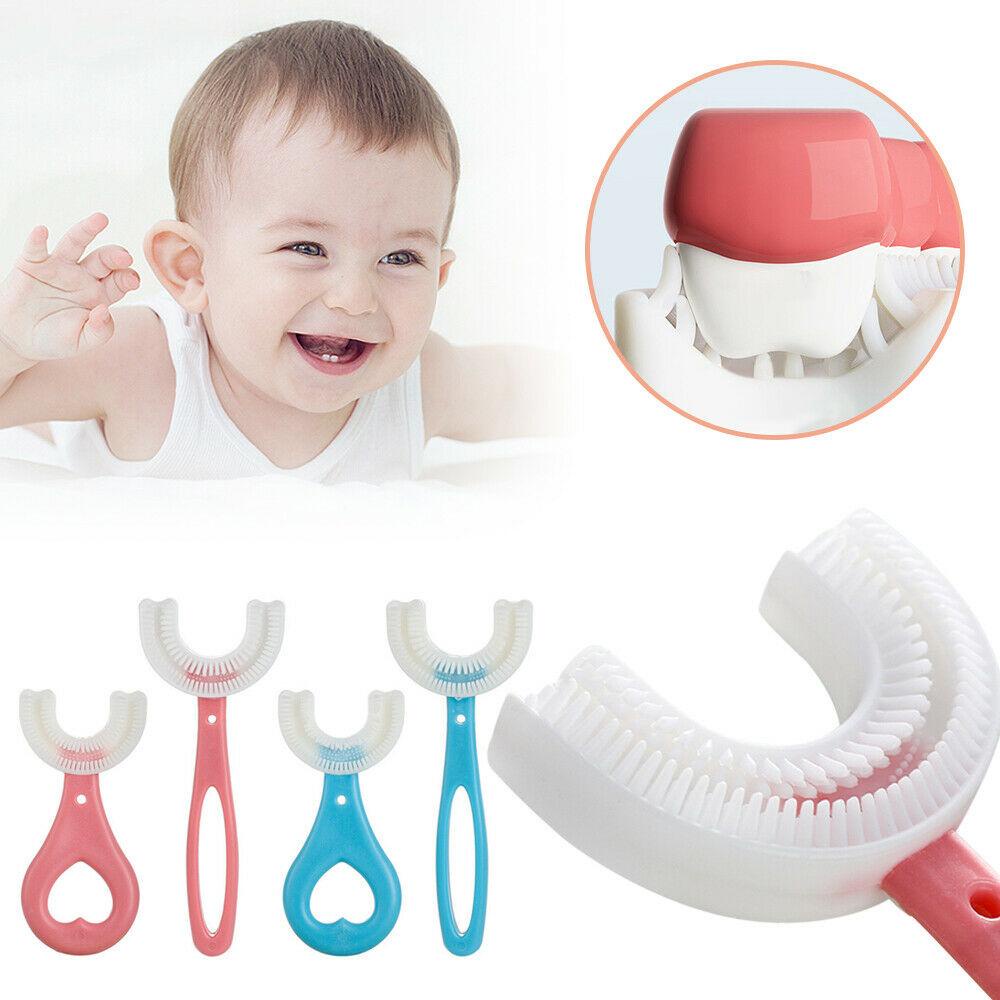 BABY U BRUSH SIKAT GIGI ANAK / BAYI BENTUK U BPA FREE / FOOD GRADE AMAN DAN NYAMAN