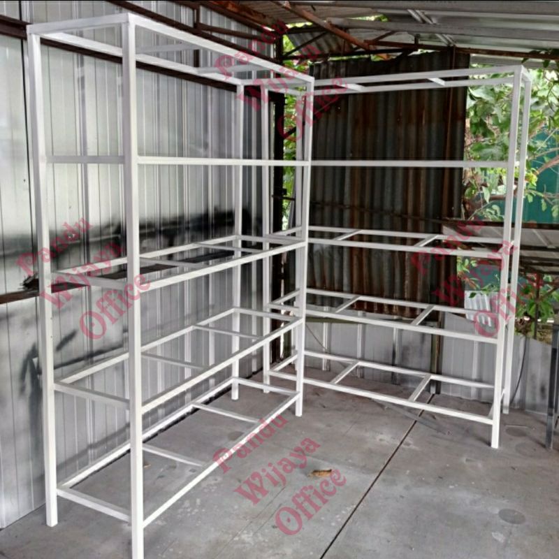 Rak Besi Hollow Aquarium 4 Susun