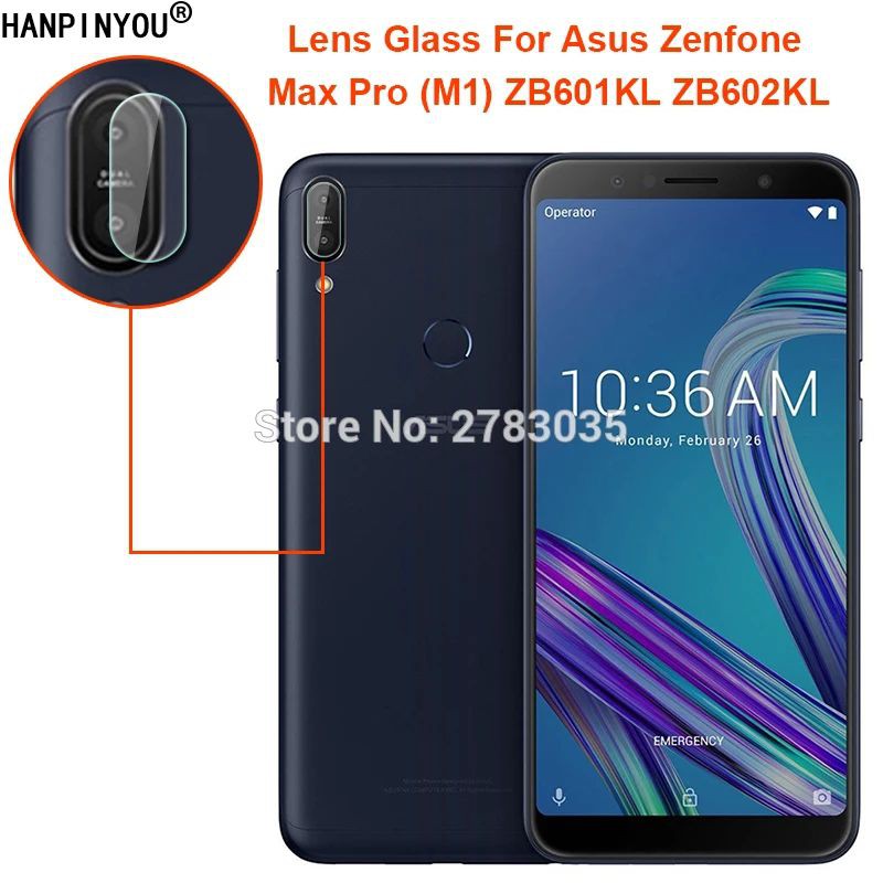 Tempered Glass Camera TG Anti Gores Kaca Kamera Asus Zenfone Max Pro M1.M2 Lensa Screen Protector