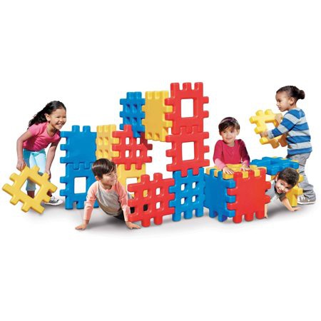 little tikes giant waffle blocks big lego puzzle anak sewa rental mainan bandung