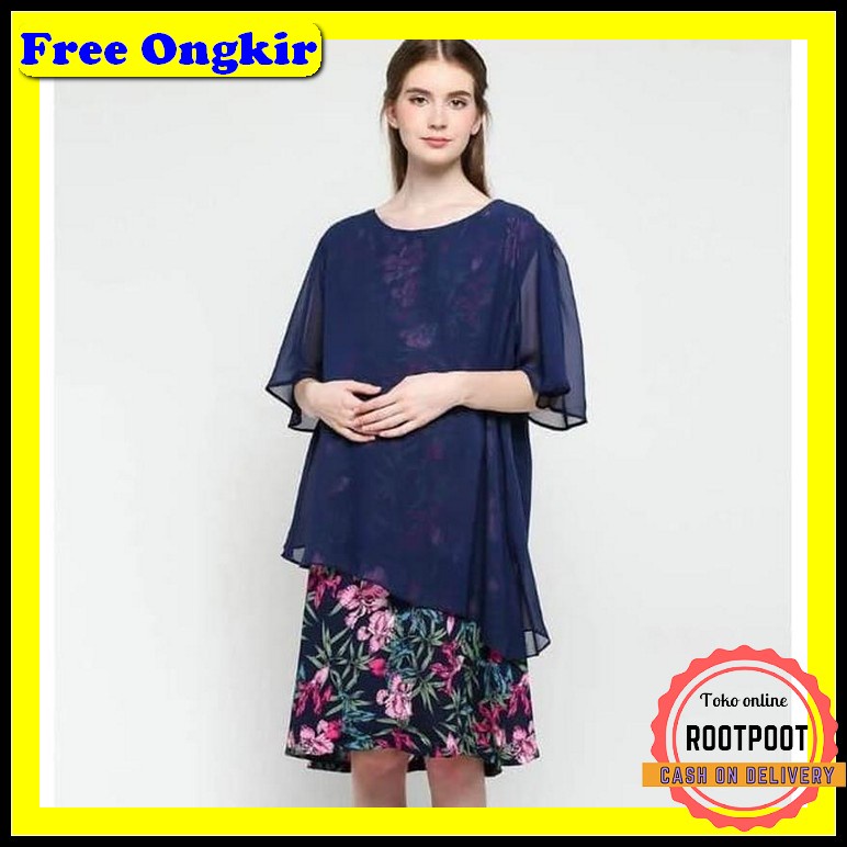 Mama Hamil Dress Ibu Hamil Menyusui Baju Hamil Gamis Dalaman Polos Pre Dress Hamil/ Baju Hamil/Dress